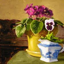 Violets & A Pensee