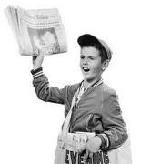 ͯ newspaper boy