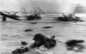 Omaha Beach, Normandy, France Robert Capa, 1944