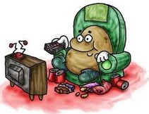 couch potato ɳ