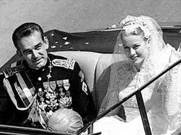 Prince Rainier and Grace Kelly 