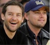 Tobey Maguire and Leonardo DiCaprio